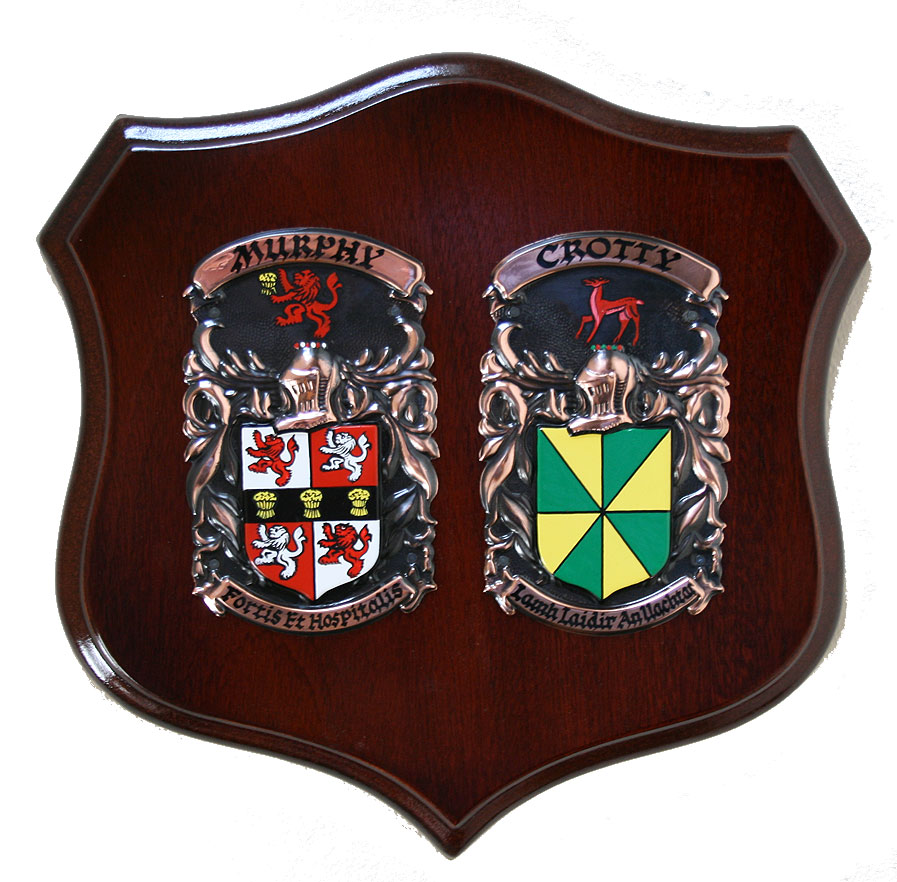 Diver Coat of Arms Plaque